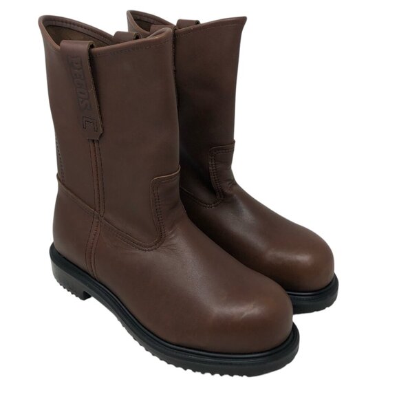 Red Wing Pecos 8241 9″ Pull On Boot Work Boots Mens Size 7 E3 Made In USA Brown